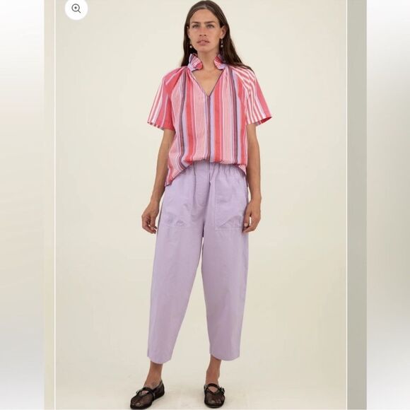 NWT A Shirt Thing MARGOT EYELET
LIME Blouse Size Large - Picture 10 of 11